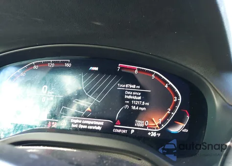 2022 BMW X3 xDrive30I z USA, uszkodzony, nr VIN 5UX53DP07N9J09101